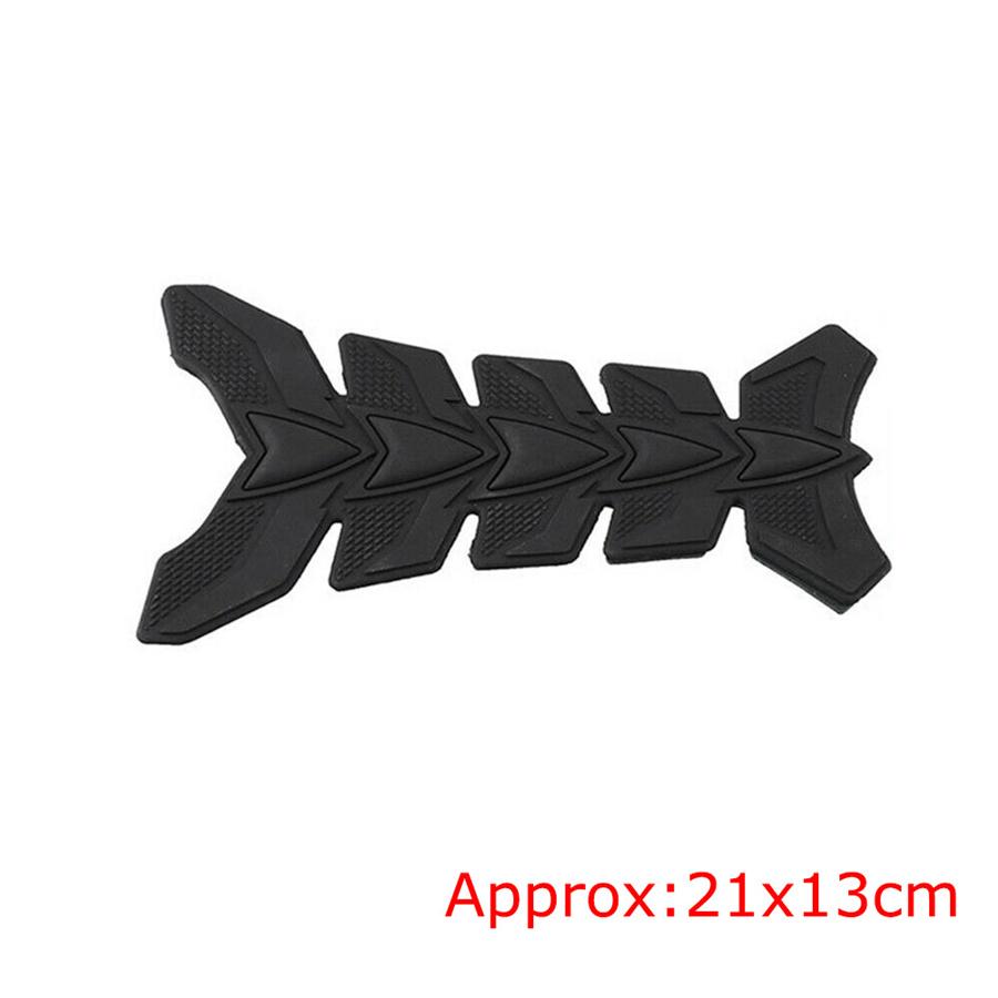 3D Rubber Universal Motorcycle Fuel Gas Tank Pad Protector Decal Sticker Vehicle