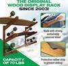 Bamboo Surf and Skateboard Multi-Layer Wall Rack