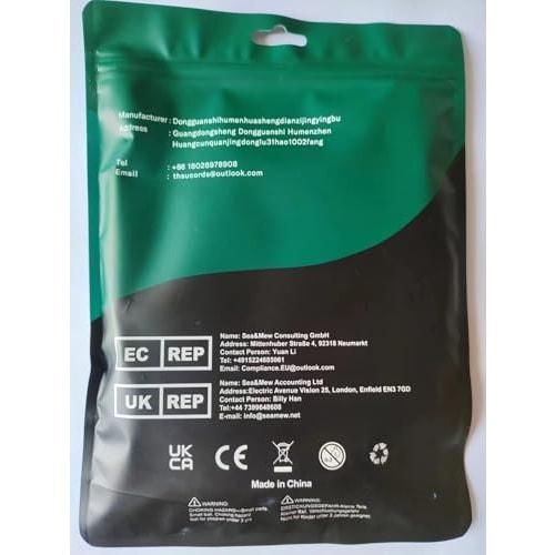 Thsucords Ultra Dünnes 8K 4K HDMI-Kabel 3M Schlank & Flexibel Weich High Speed ??HDMI 2.1 Kabel 4K@120Hz 8K@60Hz 48Gbps Kompatibel mit Roku TV/HDTV/PS5/Blu-