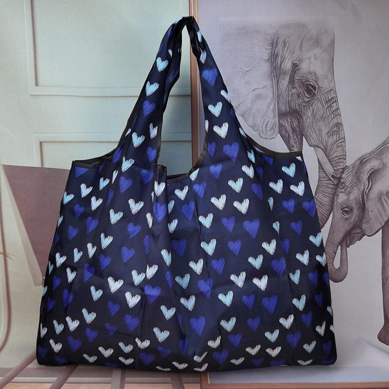 Eco-friendly Foldable Storage Tote - 210D Oxford Cloth, Waterproof & Large Capacity