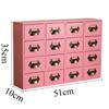 Drawer Type Storage Box Wood Organizer Boxes Wooden Multifunctional Living Room Desk Case Bedroom Table Accessory Container
