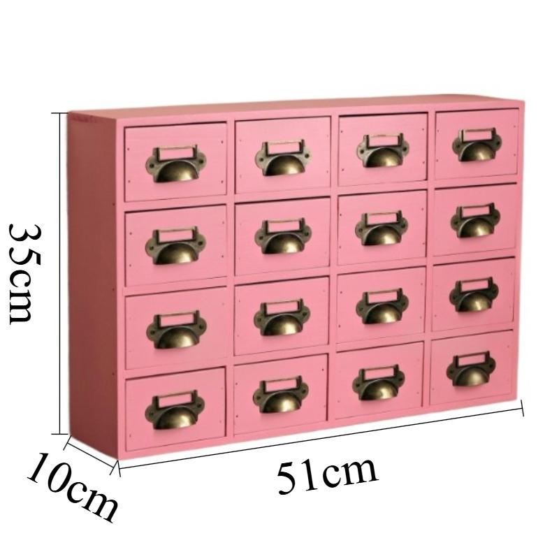 Drawer Type Storage Box Wood Organizer Boxes Wooden Multifunctional Living Room Desk Case Bedroom Table Accessory Container