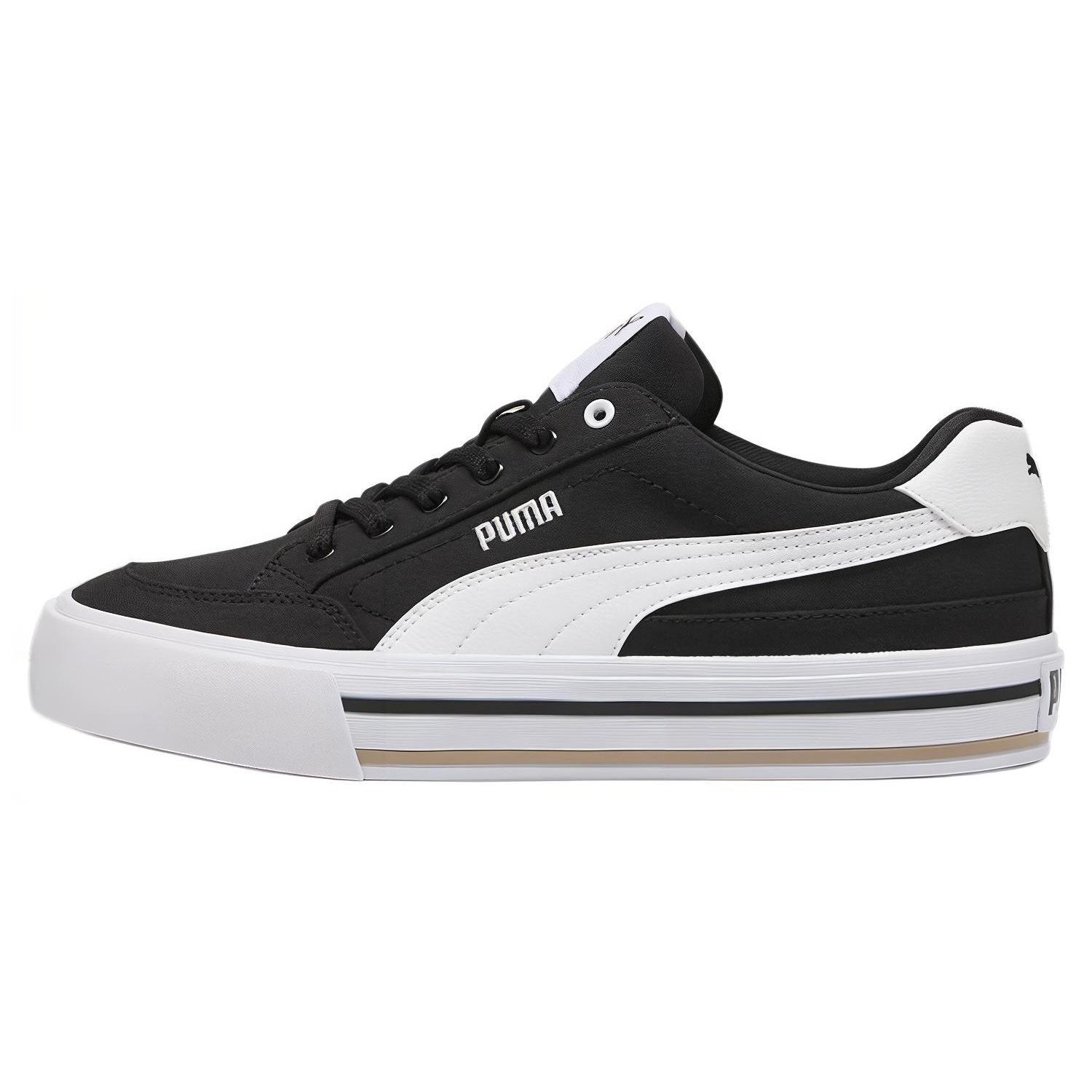 PUMA Court Classic Vulc FS Black White Men s 396353-03 EU 36