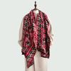 Scarf Autumn and Winter Atmosphere, Ancient Style Thickened and Warm, Oversized Shawl Versatile Imitation Cashmere Double-sided Dual-purpose Scarf