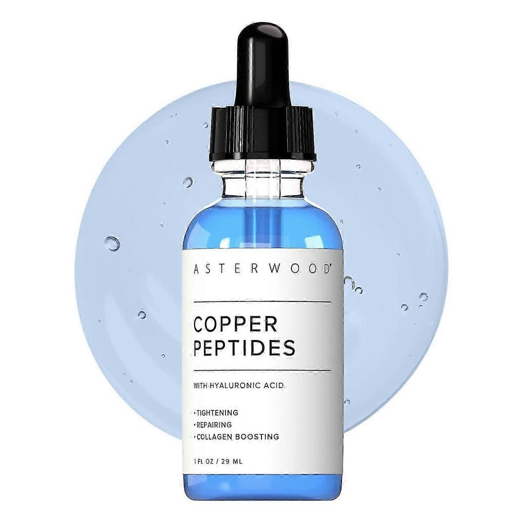 Copper Peptide + Hyaluronic Acid Facial Serum, 30 ml