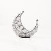 Moon Tealight Candle Holder Metal Moon Shape Candle Stand Desktop Votive Candle Holder for Table Centerpiece Wedding Party Home Decor