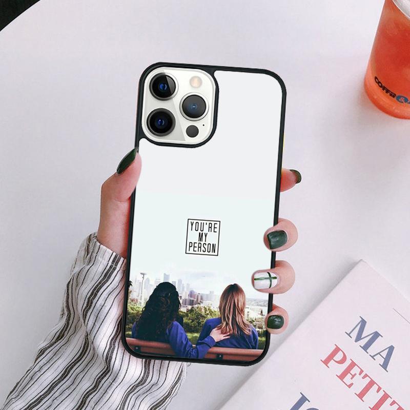 Greys Anatomy You are my person Phone Case For iPhone 17 Air 16Pro Max 15 14 13 12 11 Plus Max Cover coque