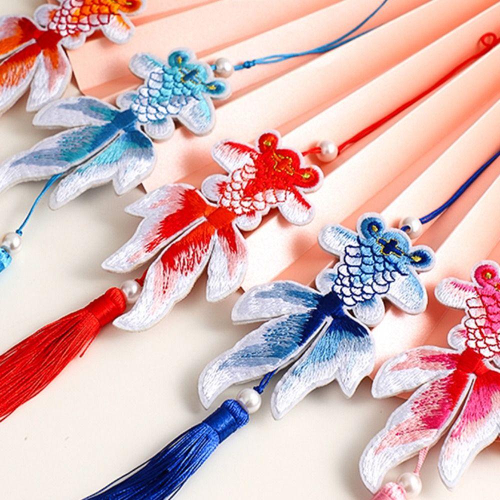 Ancient Style Hanging Koi Fish Pendant Chinese Tassels Ornaments  Spring Festival Celebration
