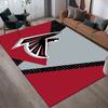 Atlanta Falcons Style Crystal Velvet Rug, Soft Anti‑Slip Crystal Velvet Carpet for Living Room Bedroom Home Decor