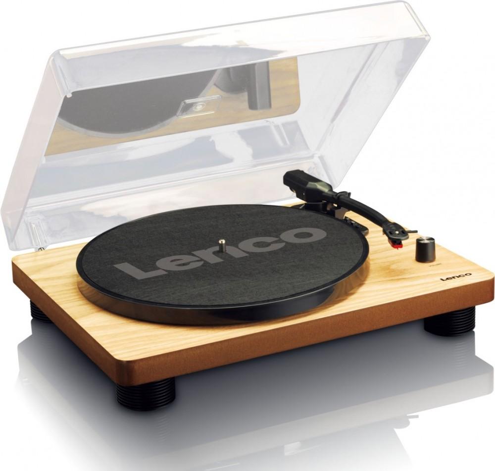 Lenco Ls-50 Gramofon Z Wbudowanymi Głośnikami Drewno