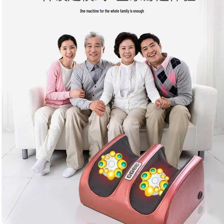 Electric Foot and Leg Massager with Heating and Kneading Therapy