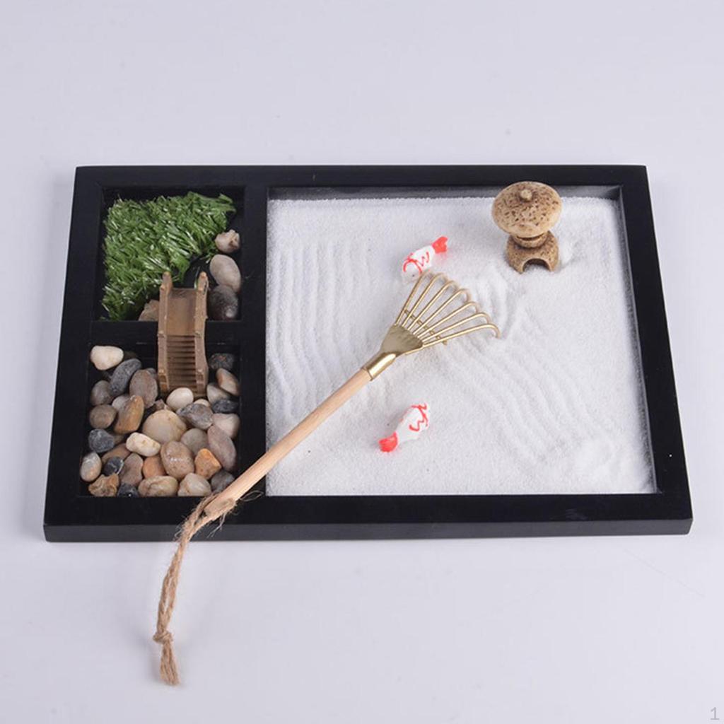 Relaxation Miniature Tray for Table Decor Meditation Gifts
