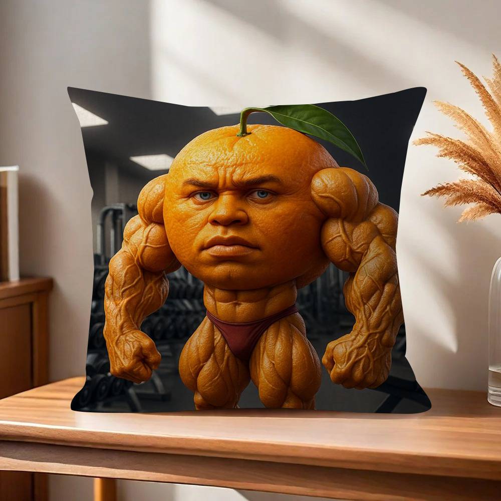 ITALlAN Brainrot Creative animal Cushion Cover Inches Farmhouse Decor Home Throw Pillow Covers for Couch Decorations