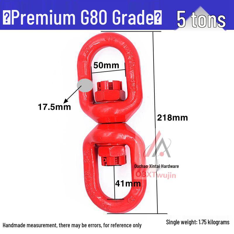 Anel de Levantar Giratório Universal 360° com Rotação Completa