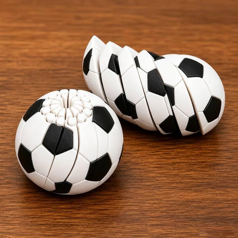 3D Printed Baseball Fidget Ball Portable Twist Sensory Toy Stress Relief for Adult Kids Travel Office Party Gift