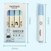 4pcs School Office Supplies Fluorescent Pen Hand Account Highlighter Marker  Learning Prize
