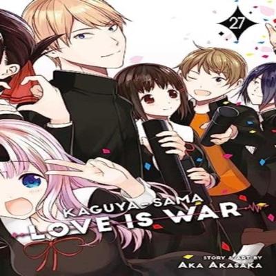 Kaguyasama Love Is War Vol. 27 by Aka Akasaka Paperback Book 9781974741052