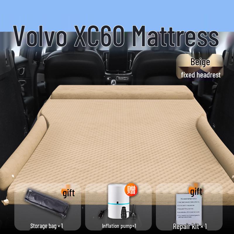 Colchón de aire para maletero y asiento trasero del Volvo XC60: Colchoneta y Cojín para Dormir
