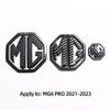Car Front Badge Decoration Steering Wheel Sticker Rear Trunk Logo For MG Cyberster MG3 MG5 MG7 MG6 ZS ES5 ONE HS MG4 EV Cyber X VV222