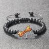 Dragonfly Water Touch Adjustable Blue Turquoise Beaded Bracelet