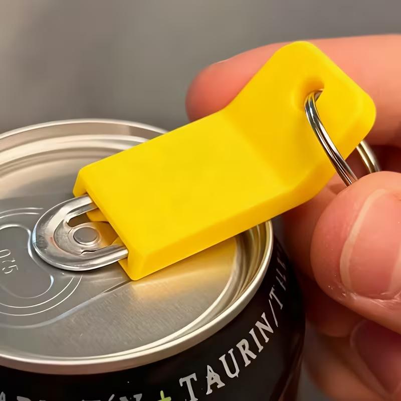 Handheld Portable Can Opener Lightweight Beverage Soda Pop Can Cover Remover For Travel Home Daily Kitchen Use