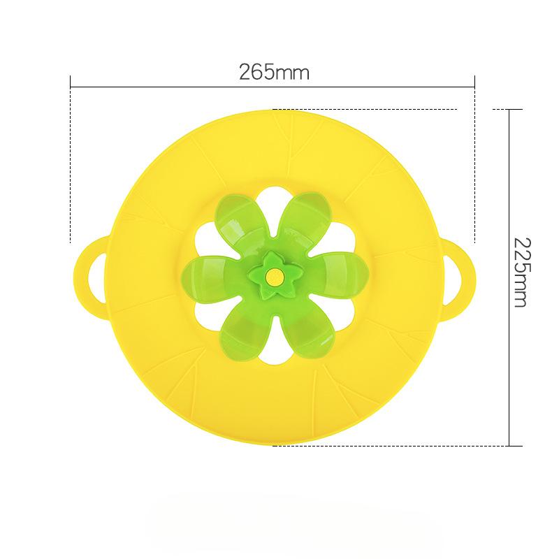Силиконовая крышка с рисунком против проливания, силиконовая крышка для сохранения свежести, поворотная крышка, кухонные принадлежности