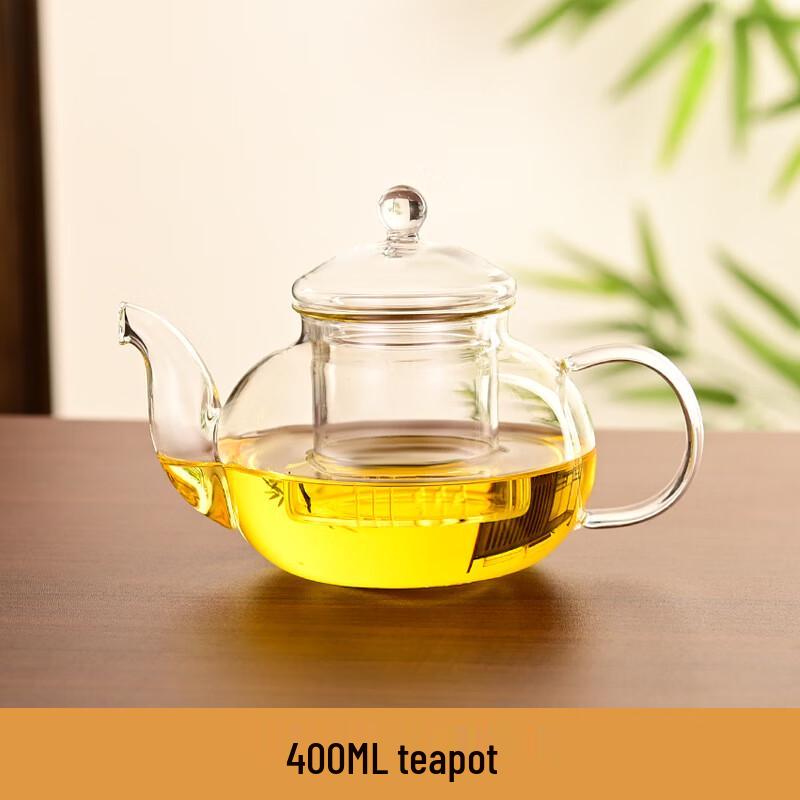 Shangqi 600ml Heat-Resistant Glass Teapot Set