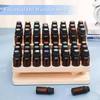 Wooden Lipstick Holder Essential Oil Display Stand Sturdy Compact 90 Slots 3