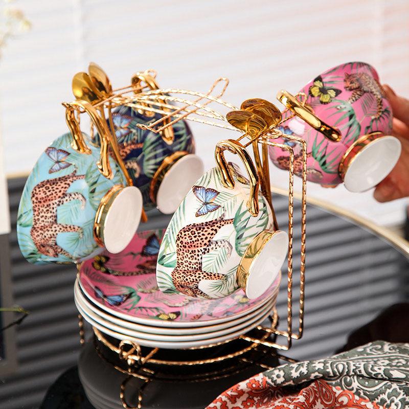 

New Fashionable Luxury Home Afternoon Tea Cup and Tea Set European Style