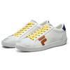 New FILA Stride Anti Slip And Wear Resistant Lightweight Cushioning Low Top Skateboard Shoes Men's Star White F12M124307FSG