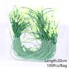 100Pcs Plastic Tag String Gold Silver Polyester Cotton Rope Christmas Tree Hang Tag Cord Fasteners Xmas Noel Navidad Natal
