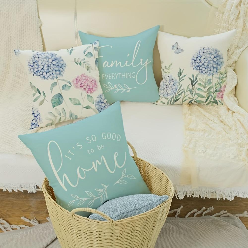 Heimeligkeit auf Kissenbezügen Abdeckung Schlafzimmer Sofa Dekoration Polyester Kissenbezug mit Reißverschluss