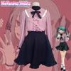 Vampire Miku Hatsune Cosplay Costume Dress Uniform Outfit Carnival Girl Roleplay