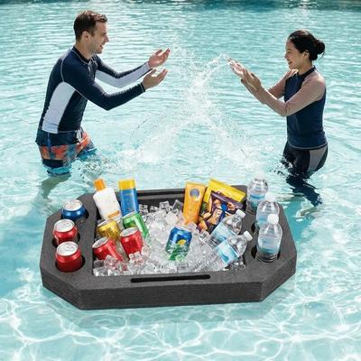 Wasserdichter Schwimmender Getränkehalter Multifunktionale Schwimmende Getränkeablage Party