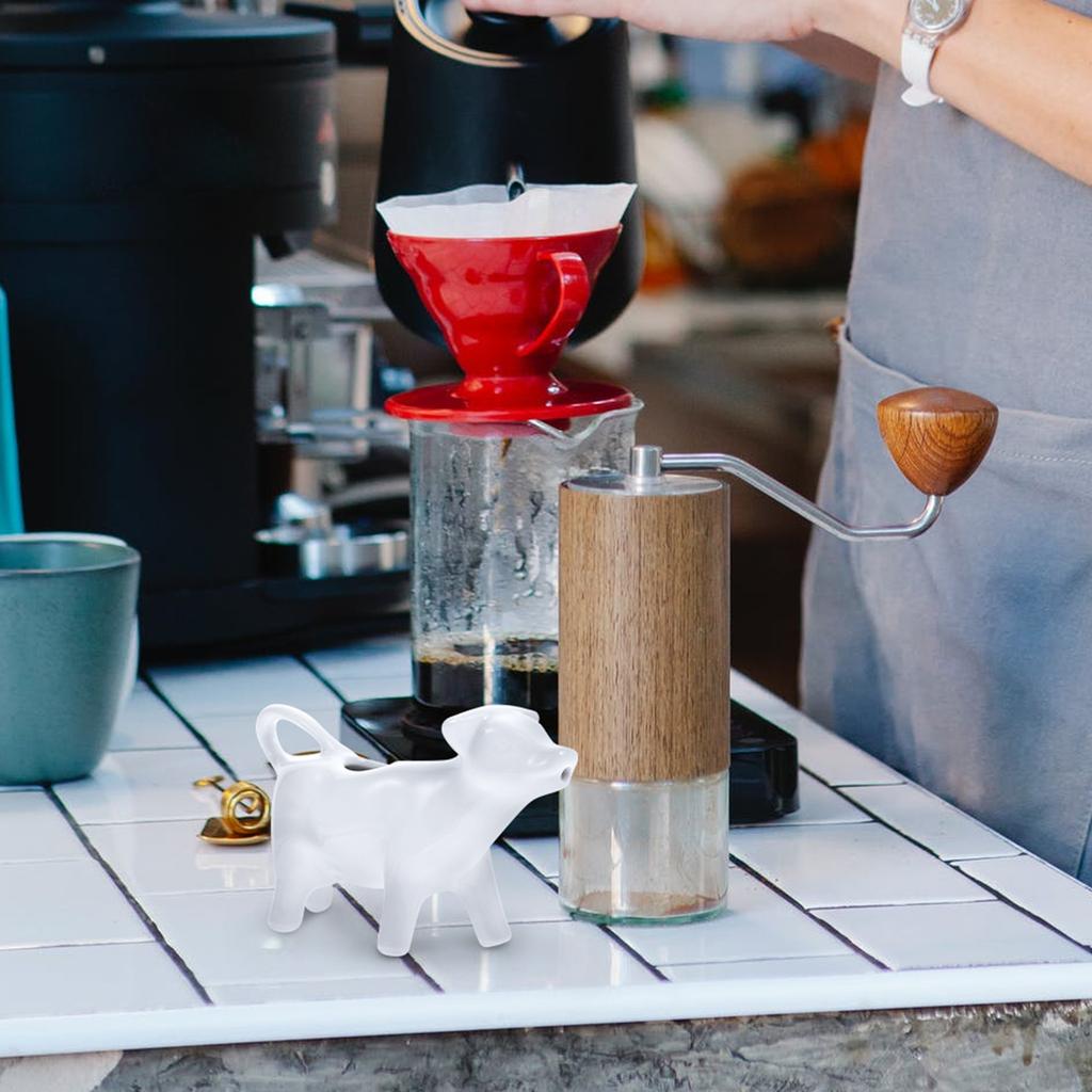 Ceramic Milk Jug Pitcher Sauce Cup Cream Frothing Coffee Machines Jar Flower Vase Holder Ceramics Kettle