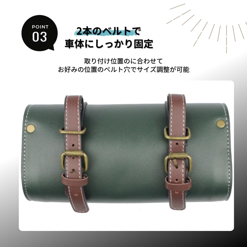 Mellbo Bike Side Waterproof PU for and Small Motorcycle Front Black Bag, Leather, Bicycles, Motorcycles, Cars, Bag,