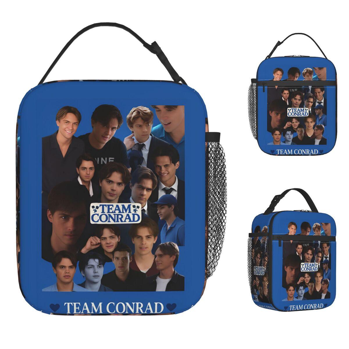 Conrad Fisher Lunch Bag School Lunch Box For Women Kawaii Custom Thermal Lunch Bags Oxford Portable Insulated Cooler Bag One Size