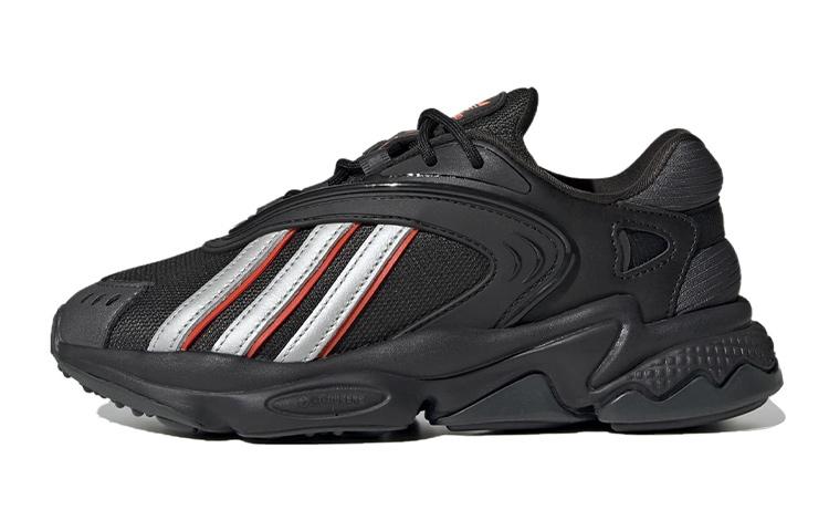 Adidas Originals Oztral Fashion Low top Sports Casual Shoes Black Silver Kids HR0265 36