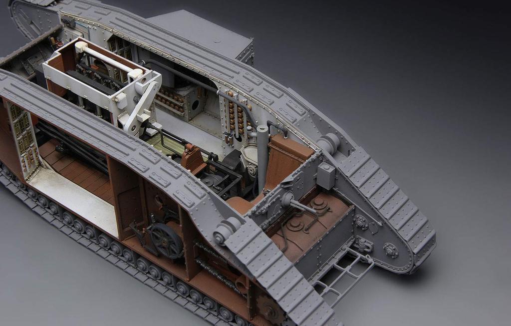 Meng Model 1/35 British Heavy Tank Mk.5 Male Plastic Model MTS020