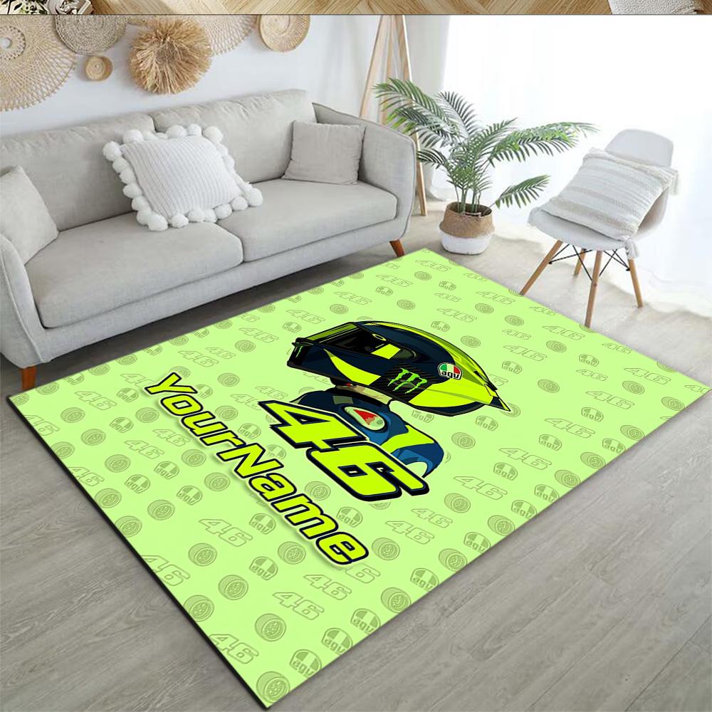 Doctor46 Personalized Name Area Rug Perfect For Dining Room Living Rooms Balcony Entryway Antislip Carpet Decorate Offices