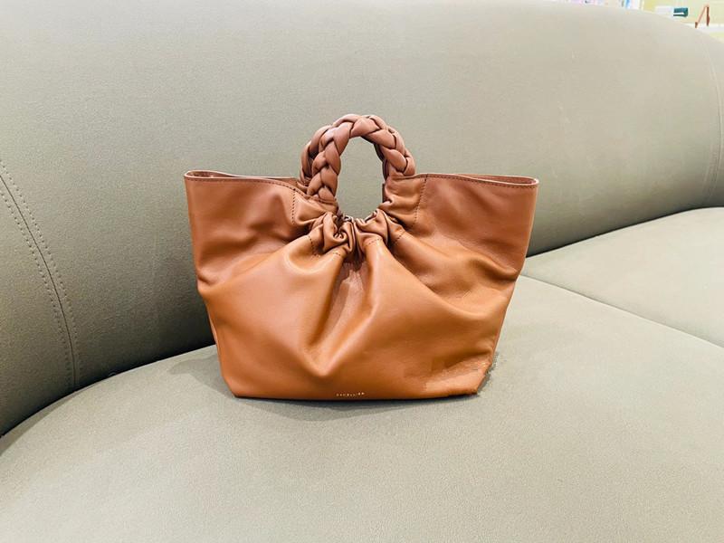 2026 Pleated Cloud Bag, Shoulder Crossed Dumpling Bag, Hand-held Tote Bag коричневый