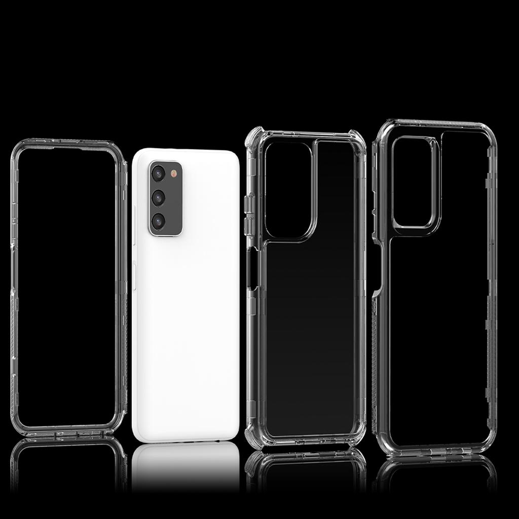 Clear Case for Samsung Galaxy A03s (166.5mm)/A02s (166.5mm) Acrylic+TPU Cover