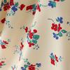 ZANZEA Women Square Neck Bubble Short Sleeve Floral Print Blouses