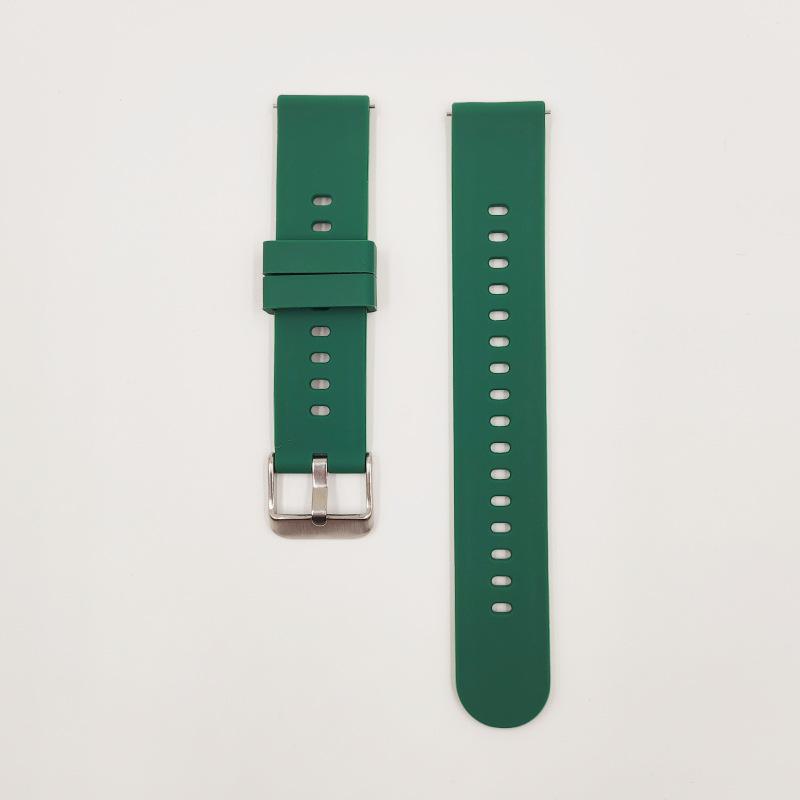 In-Stock 20mm/22mm Silicone Quick-Release Watch Band for Huawei & Samsung Watches
