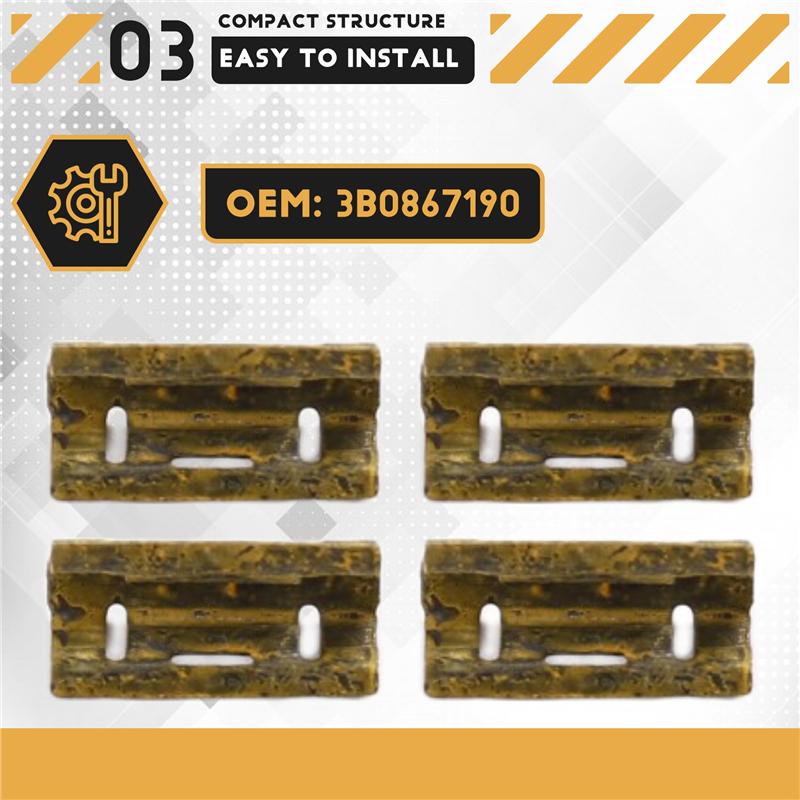 A58X-trument Panel Spring Clip VW Inner Door Handle Base Clips Control Panel Clip 3B0867190 Inner Door Handle Base Clips