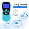 MINI double output meridian massage instrument LED display blue screen charge massager 8 kinds of patterns