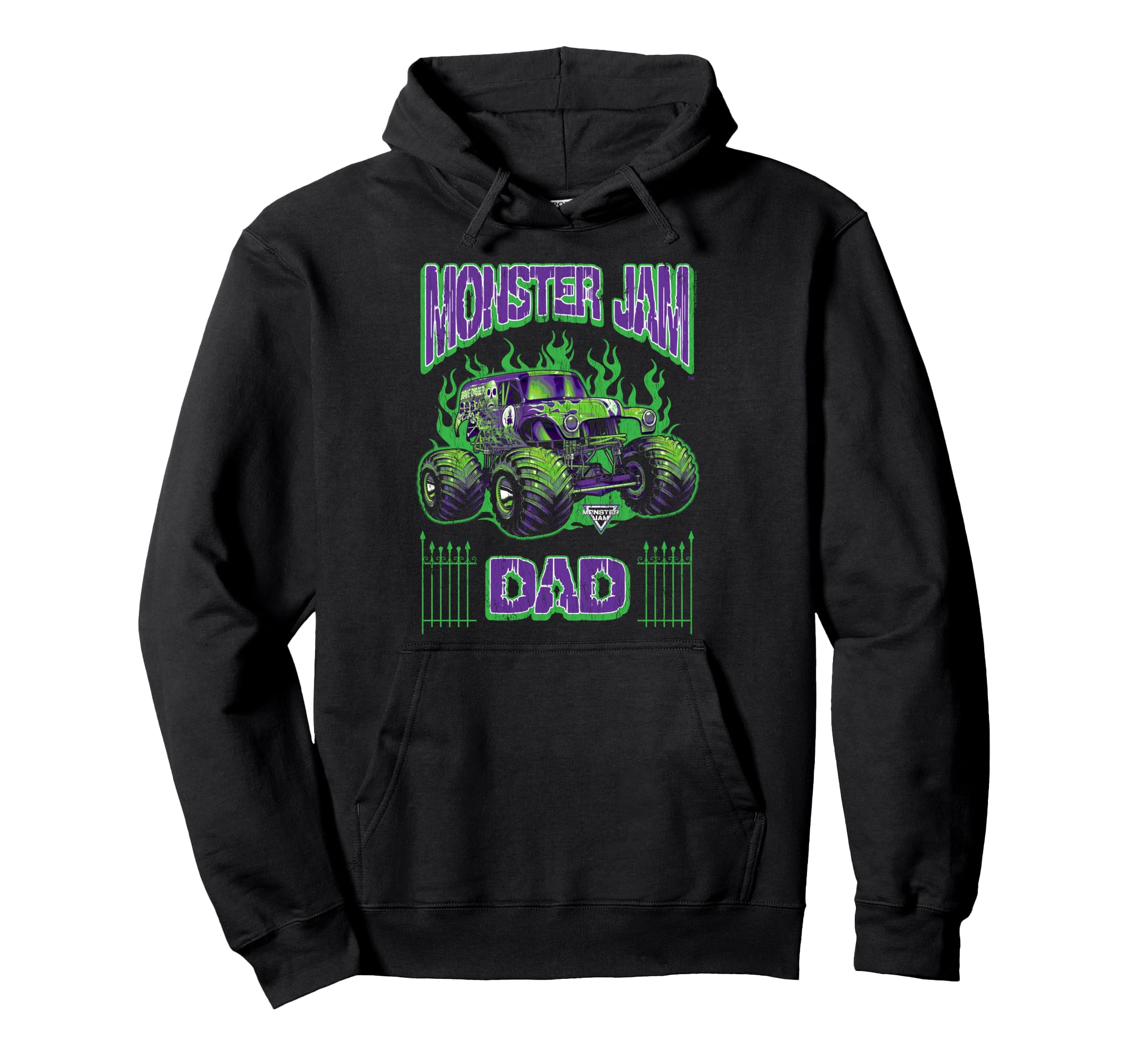 

Monster Jam Grave Digger Dad Family Motorsports Hoodie
