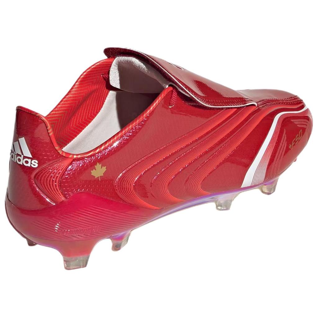 adidas F50 Tunit Comfortable Fit Natural Grass Soccer Shoes Unisex Sneaker Vibrant-Red KH8140
