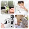 Metal 1080° Rotating Metal Faucet Sprayer Kitchen Saving Water Nozzle Tap Bathroom Faucet Extend Adaptor 22/24mm Bubbler