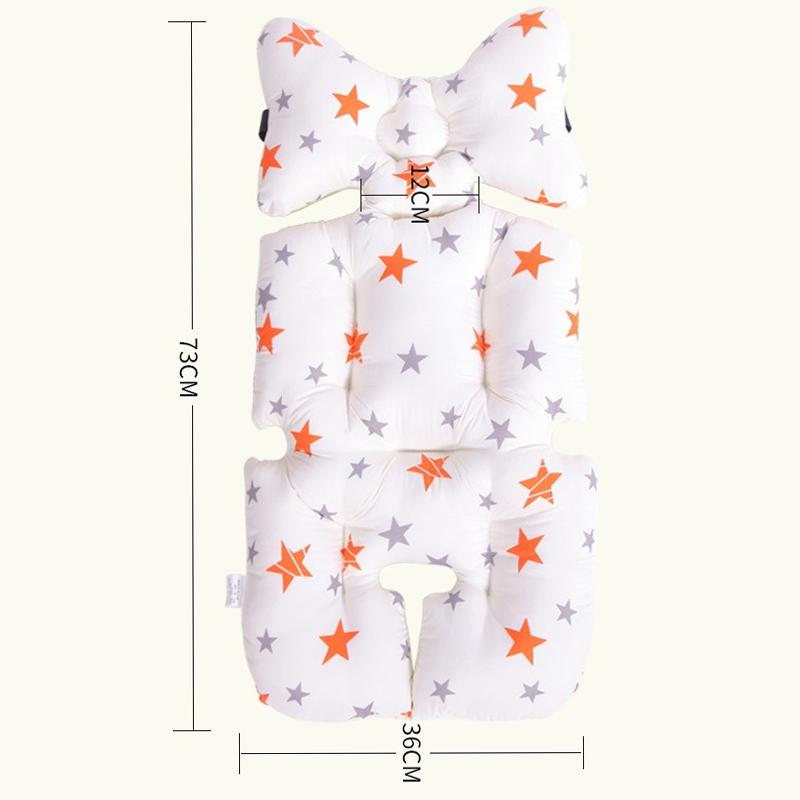 Baby Stroller Pad Thick Warm Cotton Breathable Stroller Car High Chair Seat Cushion Liner Mat Cover Protector Accessory